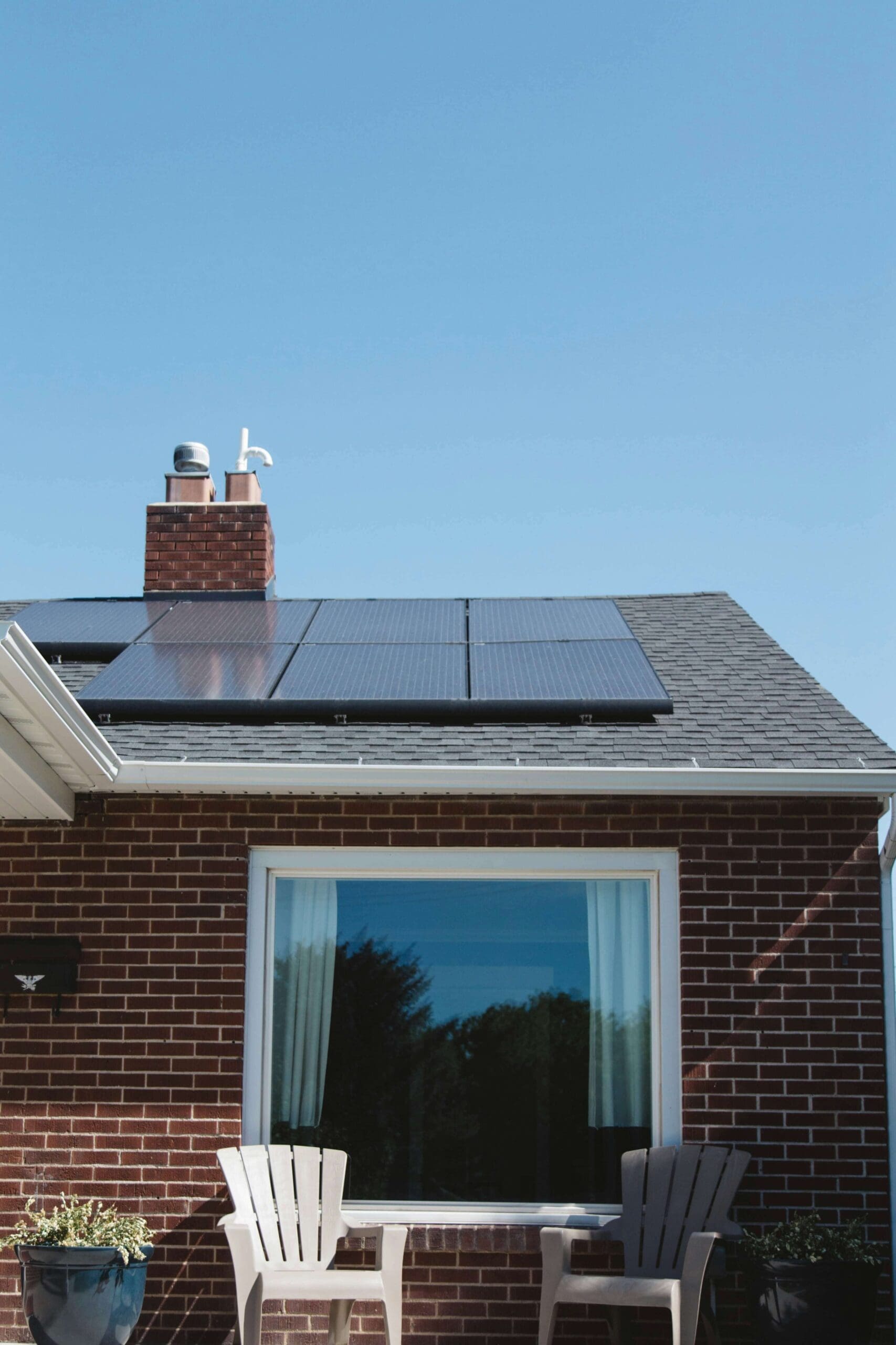 solar panel on house